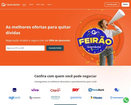 QueroQuitar é a solução ideal Logo